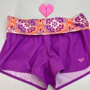 🔥ROXY GIRL water shorts size 10 in girls